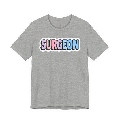 SURGEON faux sticker T-shirt