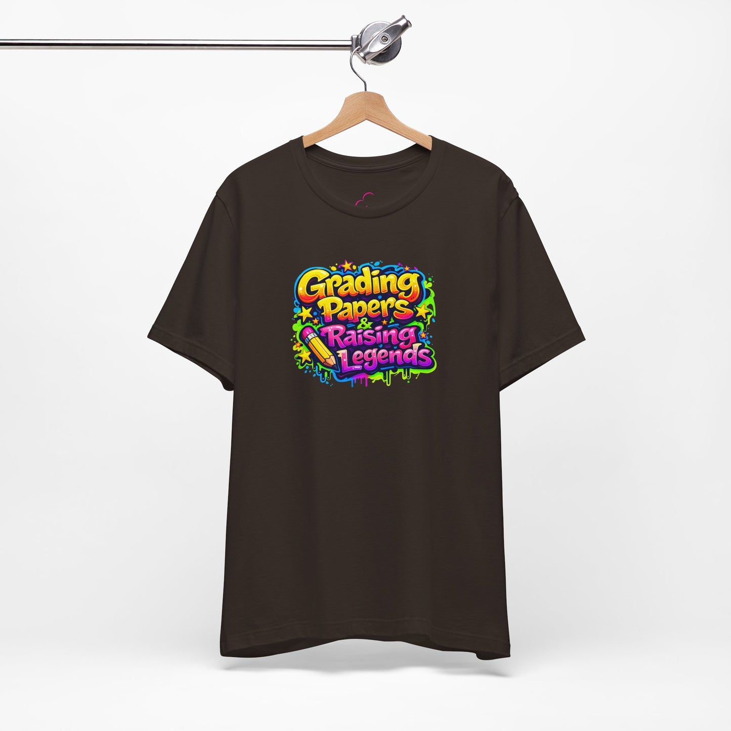 Grading papers & raising legends T-shirt