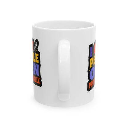 I cut people open professionally Mug