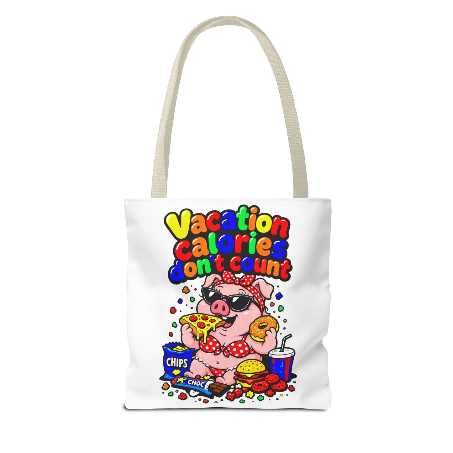 Vacation calories don't count Tote Bag