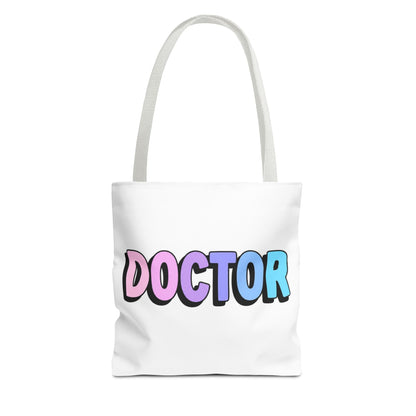 DOCTOR faux sticker Tote Bag