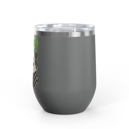 Matcha made me do it Wine Tumbler
