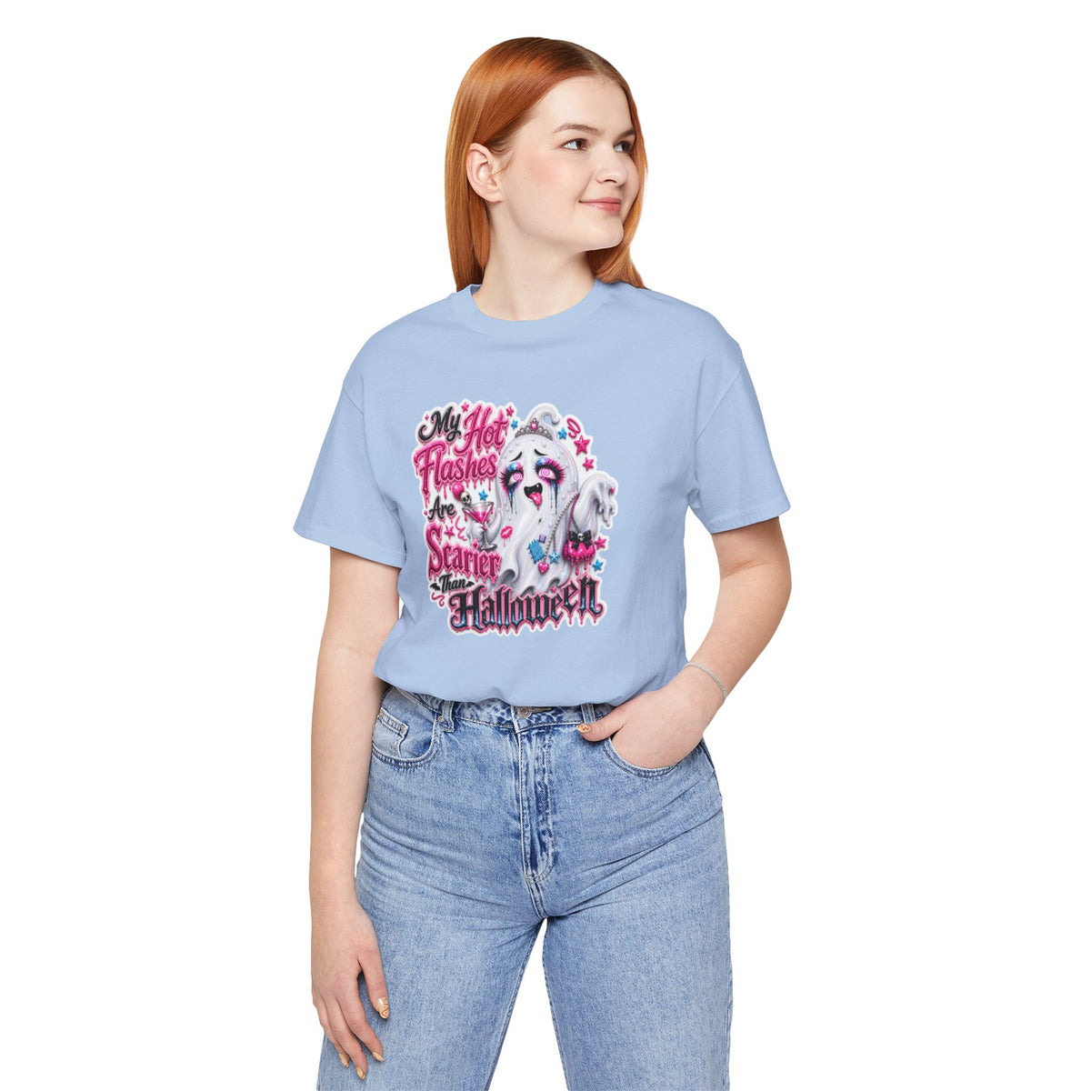 My hot flashes are scarier than Halloween T-shirt