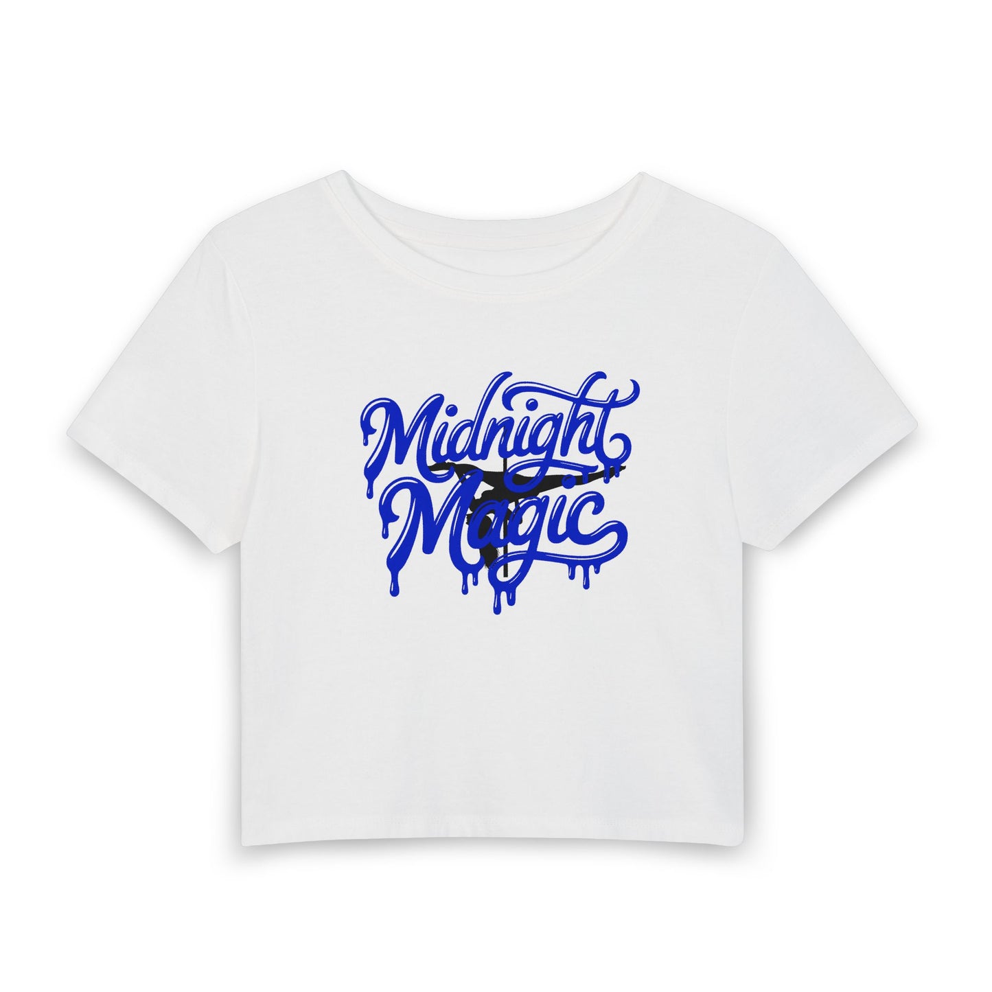 Midnight Magic Crop Tee