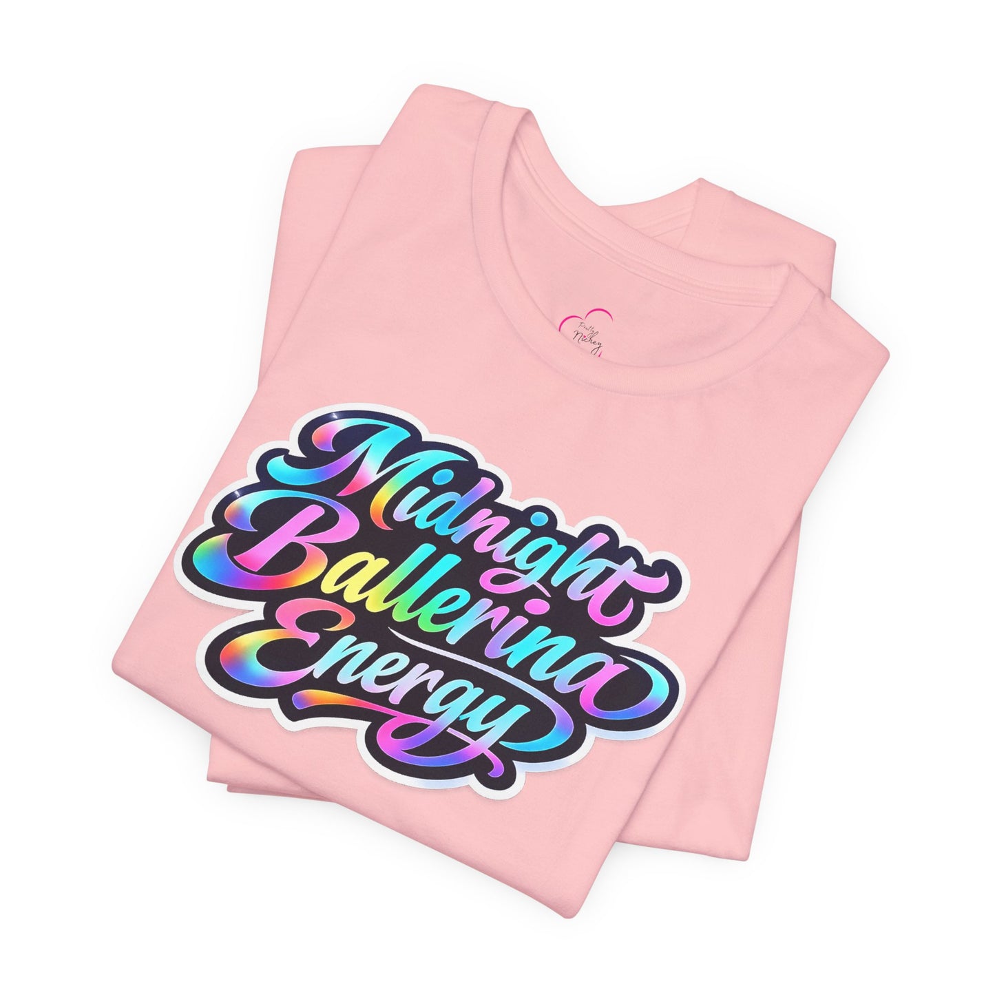 Midnight ballerina energy T-shirt