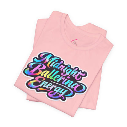 Midnight ballerina energy T-shirt