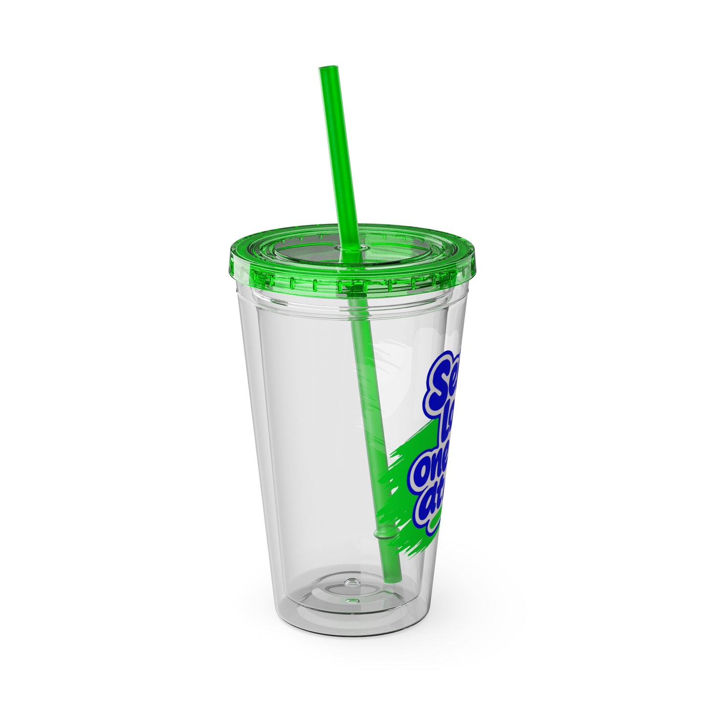 Serving looks one client at a time Clear Insulated Cup