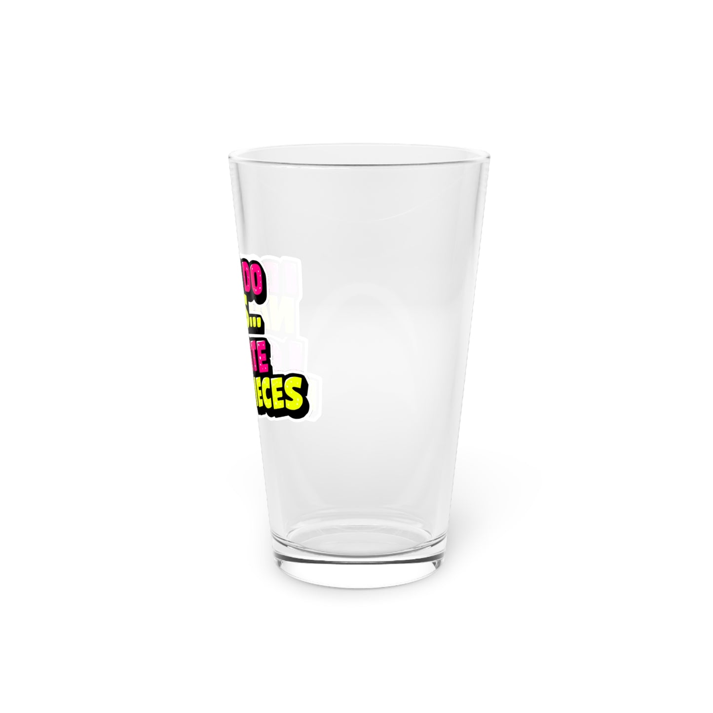 I don't do nails I create masterpieces Beer Glass