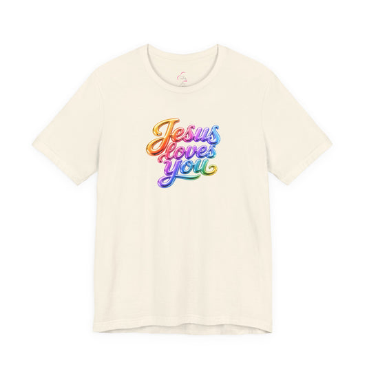 Jesus loves you T-shirt