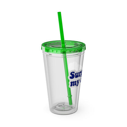 Surgery is my cardio Clear Insulated Cup