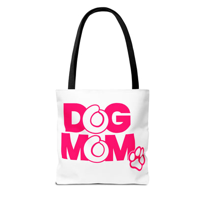 Dog mom pink Tote Bag