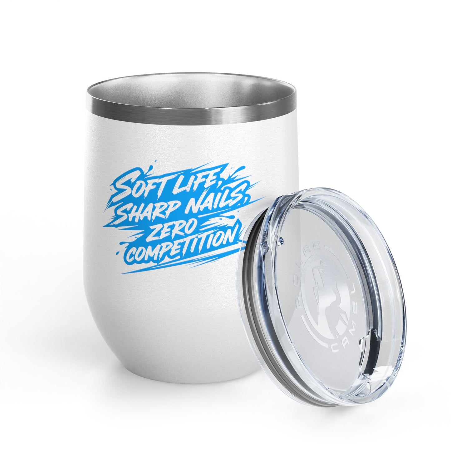 Soft life sharp nails zero competition Tumbler