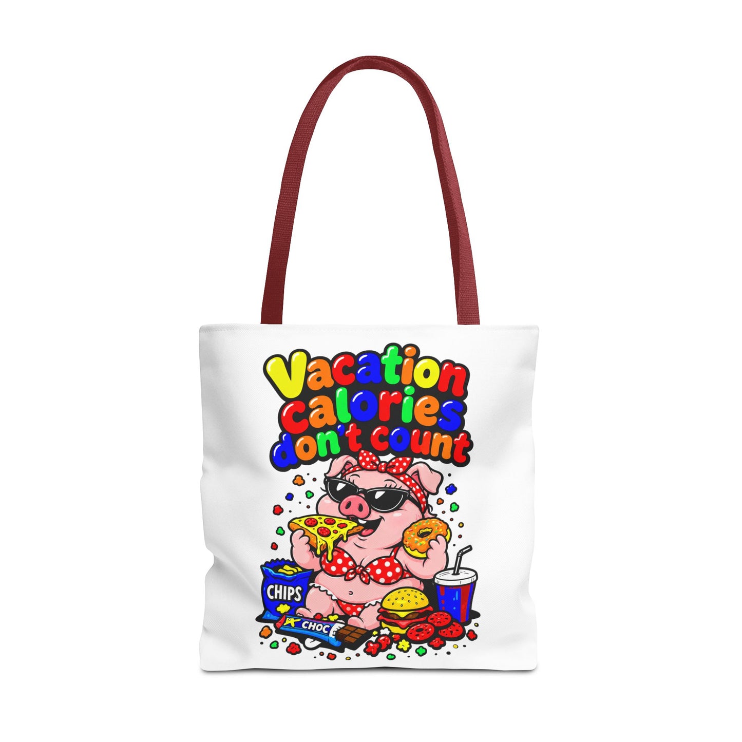Vacation calories don't count Tote Bag