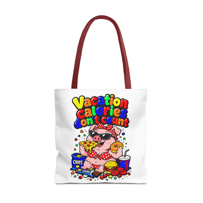 Vacation calories don't count Tote Bag