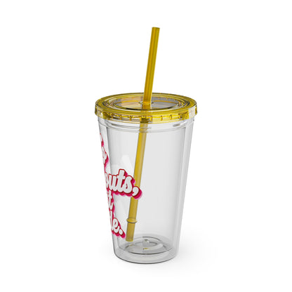 No handouts, just hustle. Insulated Cup
