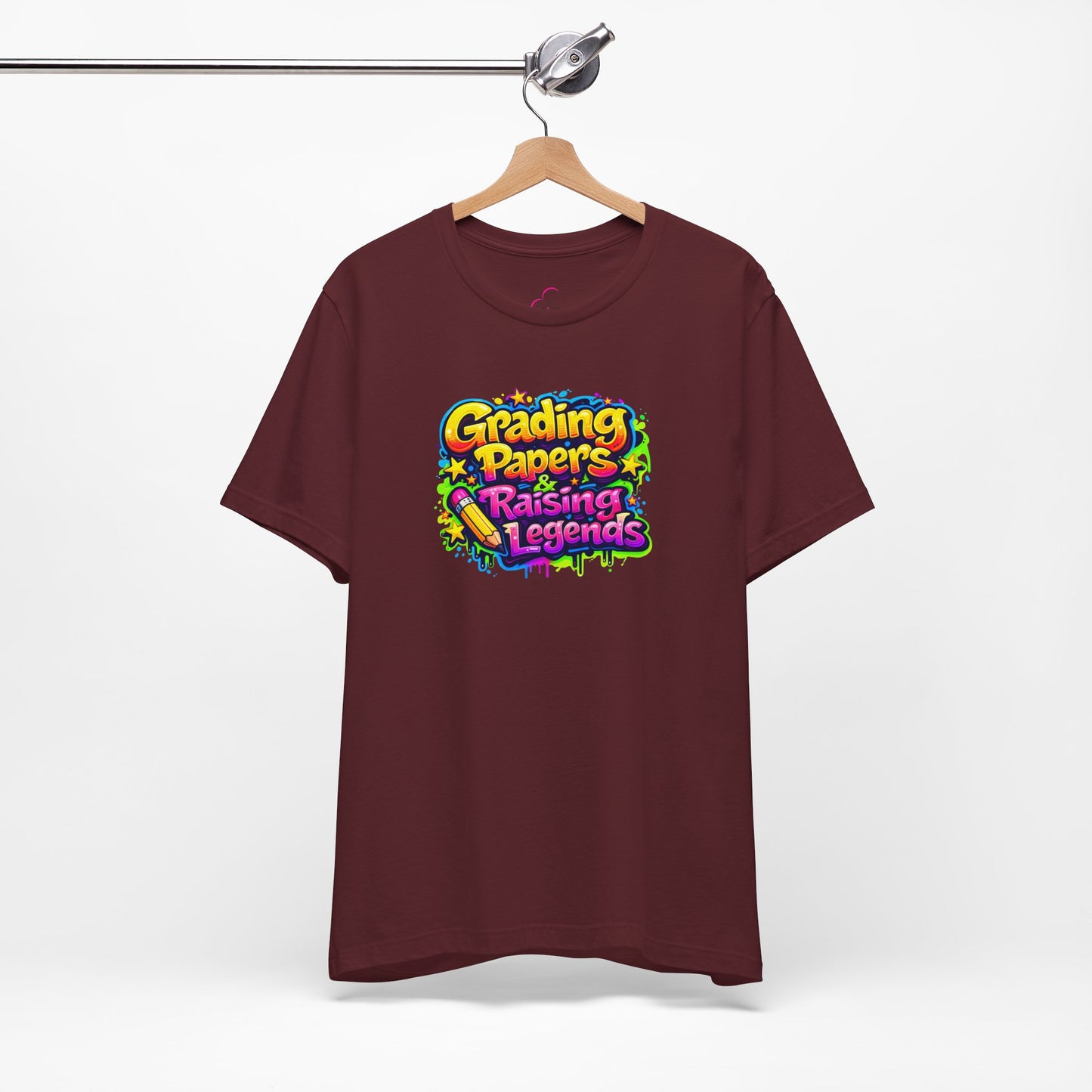 Grading papers & raising legends T-shirt