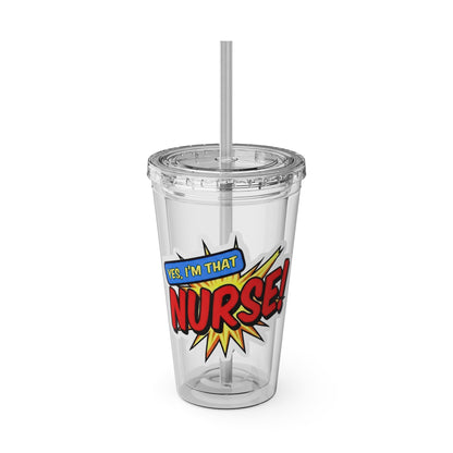 Yes, I'm that NURSE Clear Insulated Cup