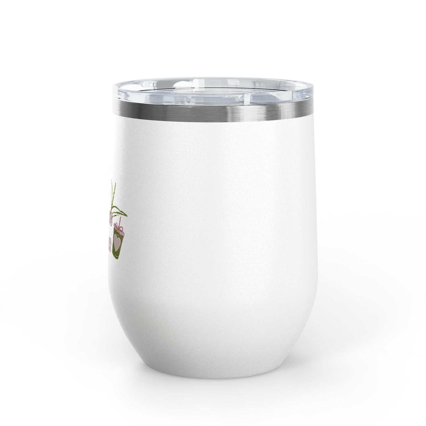 Matcha First Everything Else Later Wine Tumbler