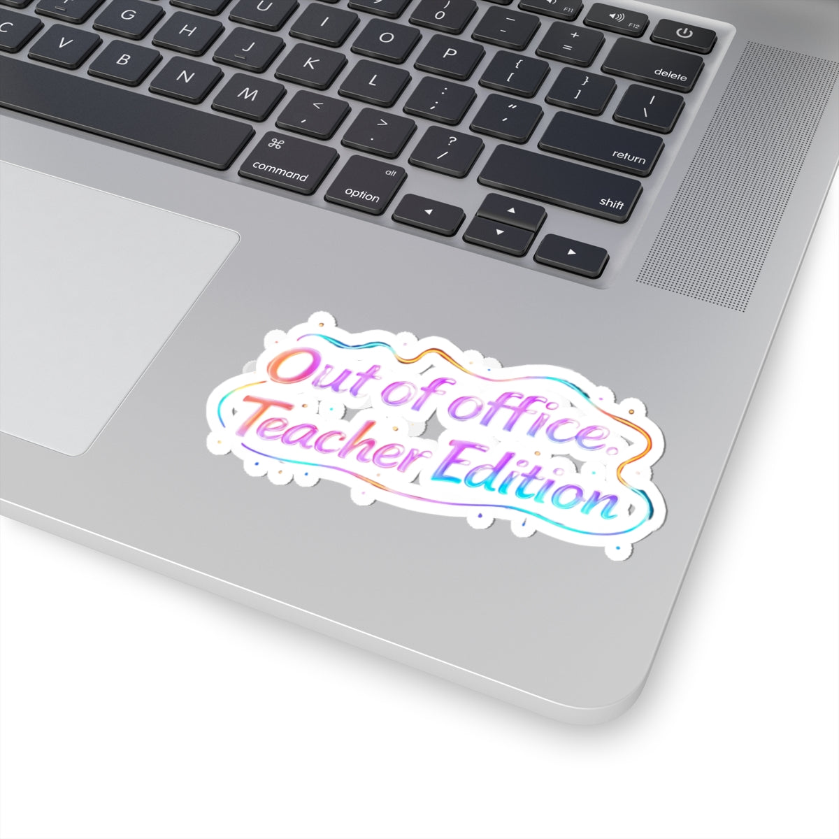 Out of office teacher edition Sticker
