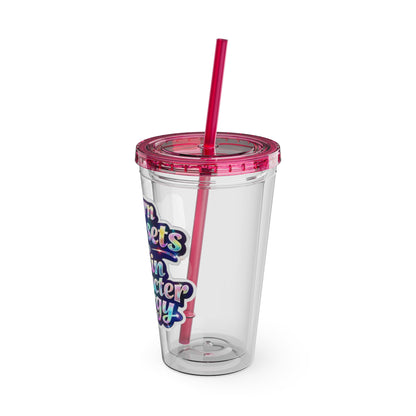 I turn basic sets into main character energy Clear Insulated Cup