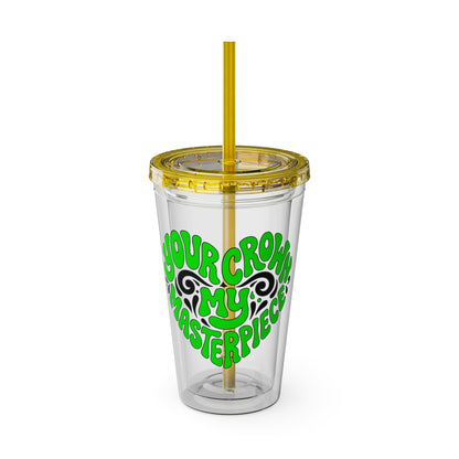 Your crown my masterpiece Clear Insulated Cup