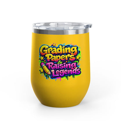 Grading papers & raising legends Tumbler