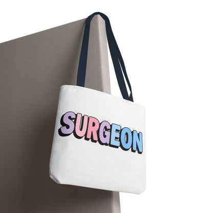 SURGEON faux sticker Tote Bag