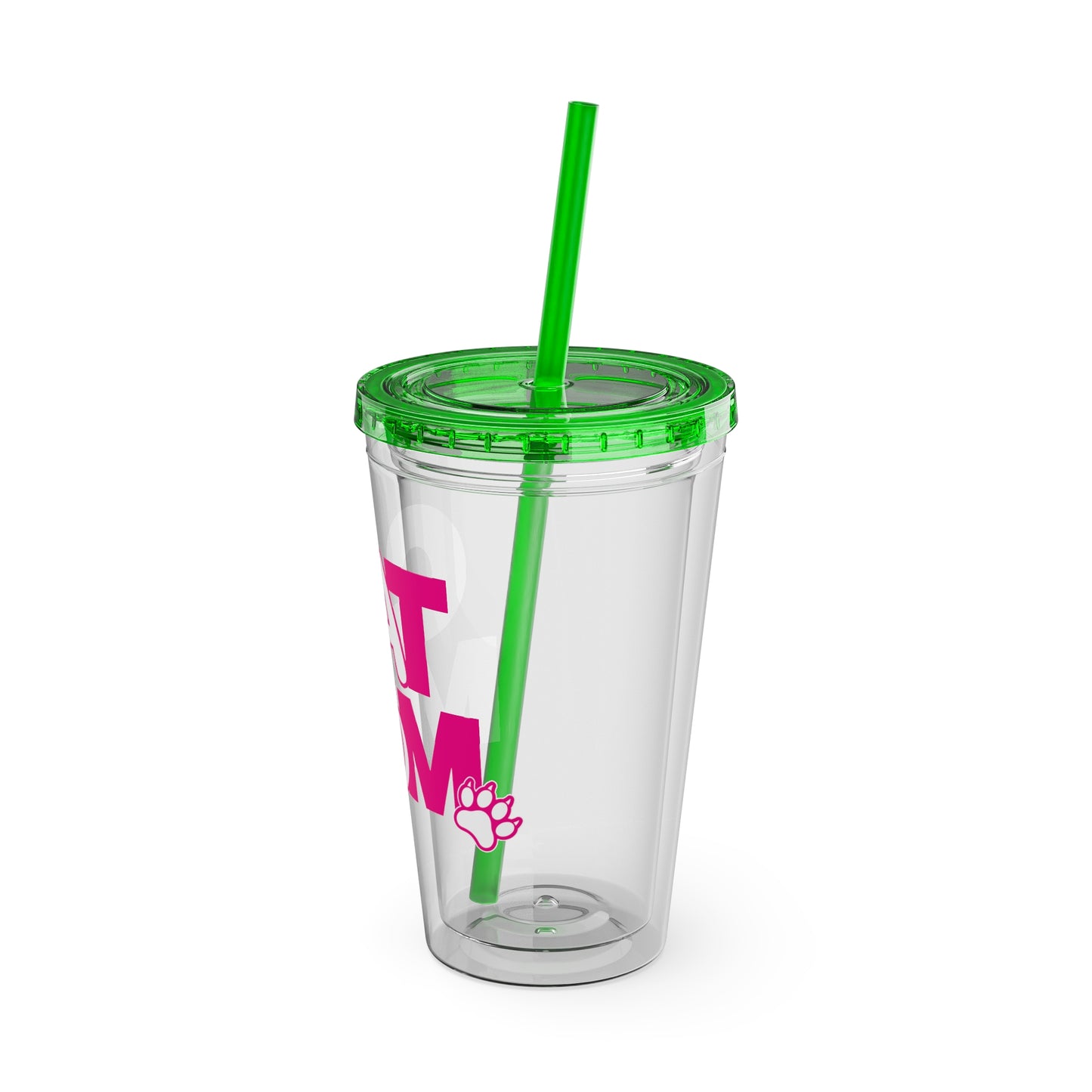 Cat mom pink Insulated Cup