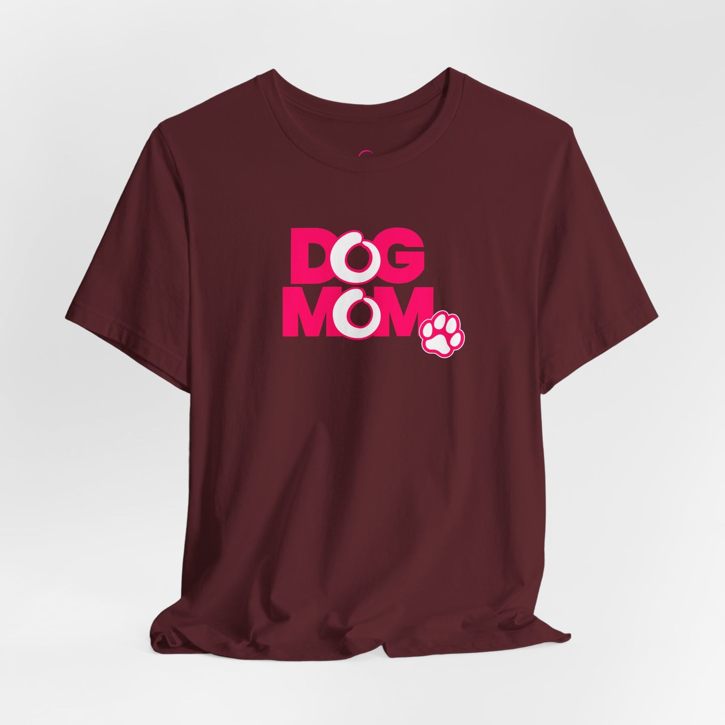 Dog mom pink T-shirt