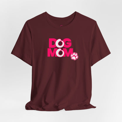 Dog mom pink T-shirt