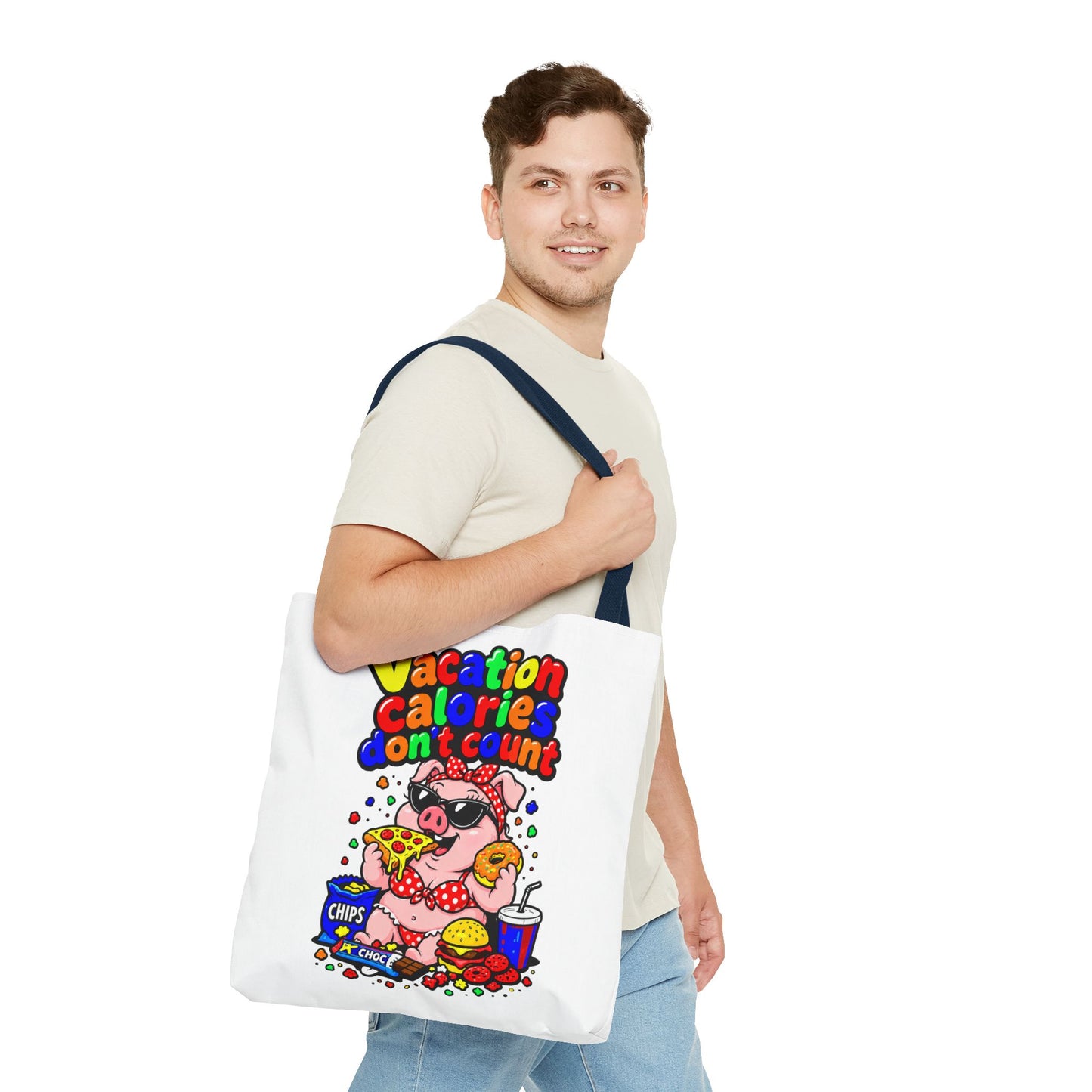 Vacation calories don't count Tote Bag