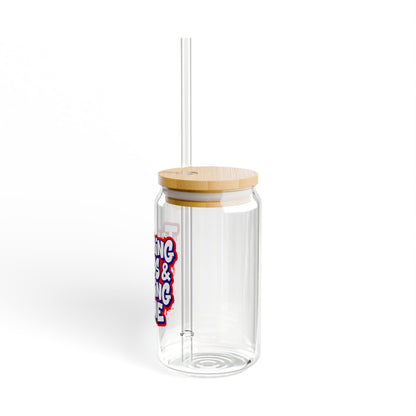 Teaching minds & raising mine Sipper Glass