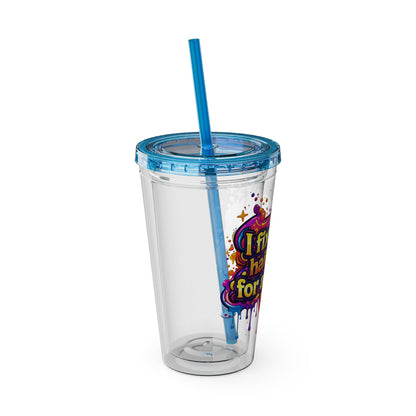 I fix bad hair days for a living Clear Insulated Cup