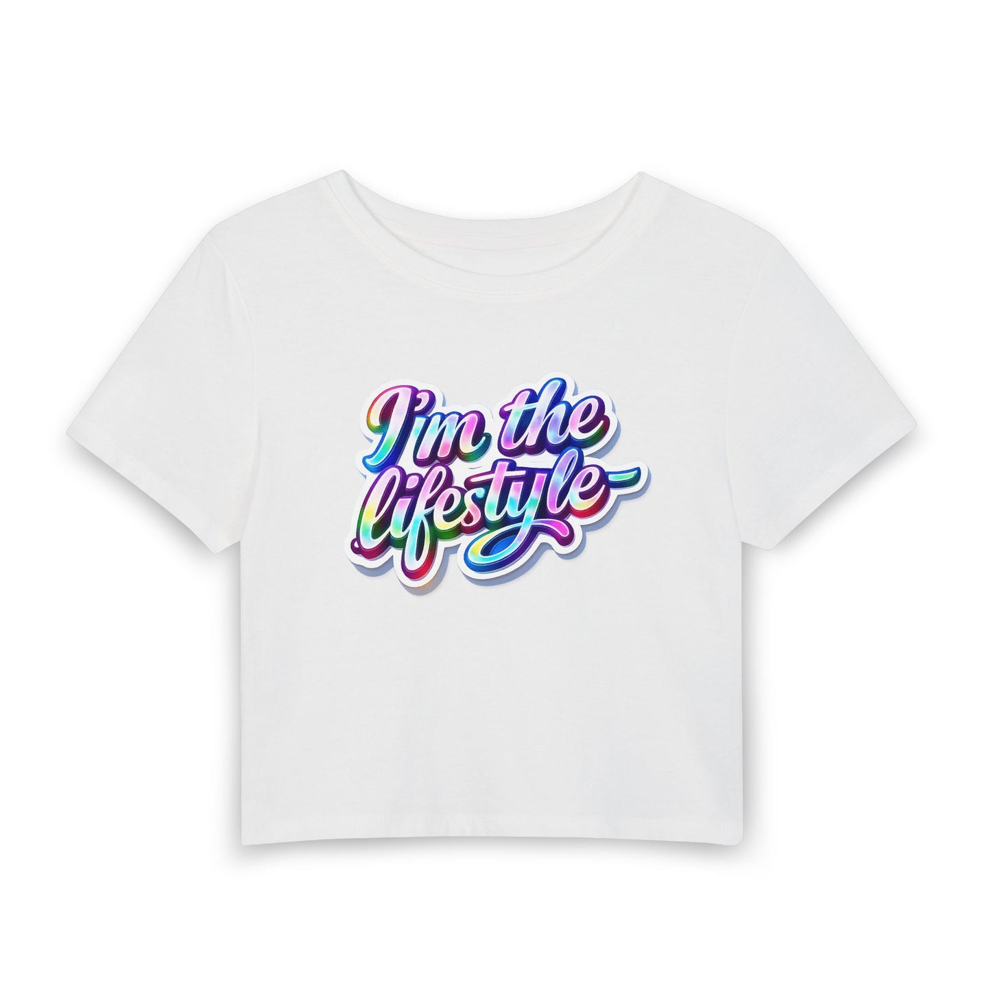 I'm the lifestyle Crop Tee