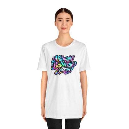 Midnight ballerina energy T-shirt