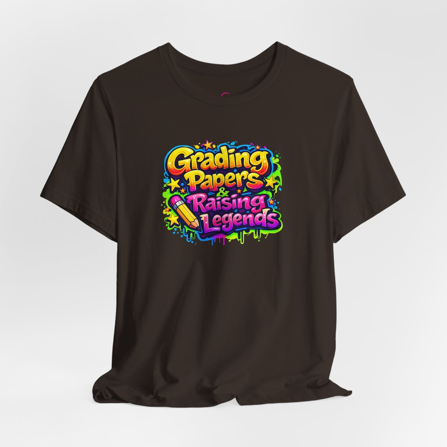 Grading papers & raising legends T-shirt