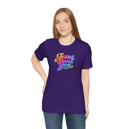 Jesus loves you T-shirt
