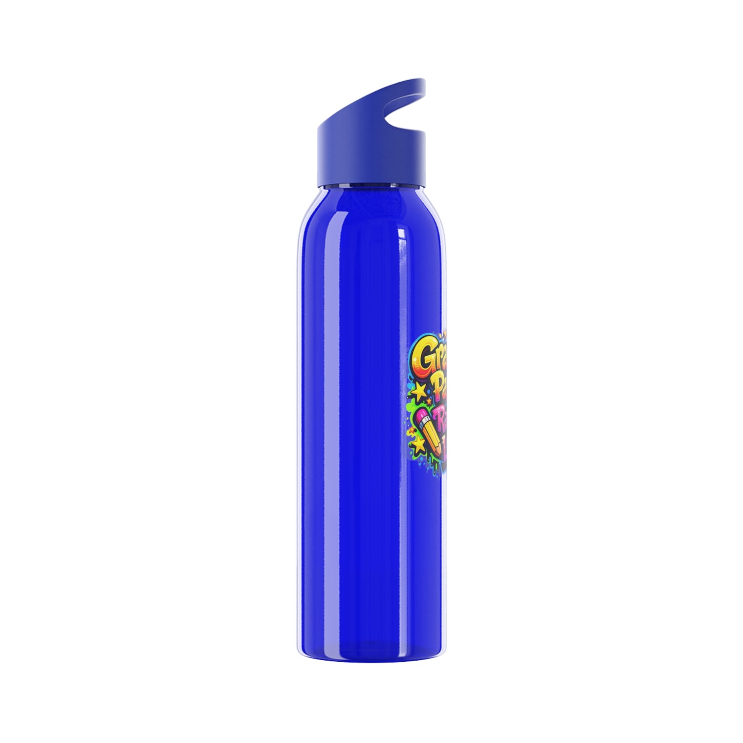 Grading papers & raising legends Water Bottle