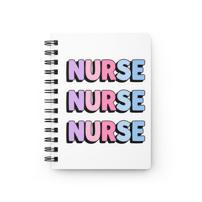 NURSE faux sticker Journal