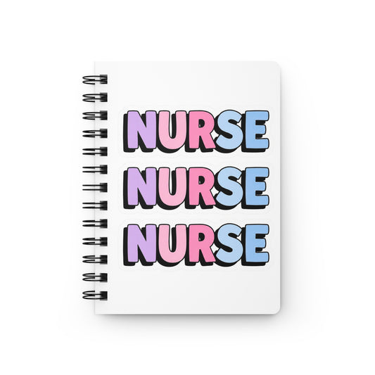 NURSE faux sticker Journal