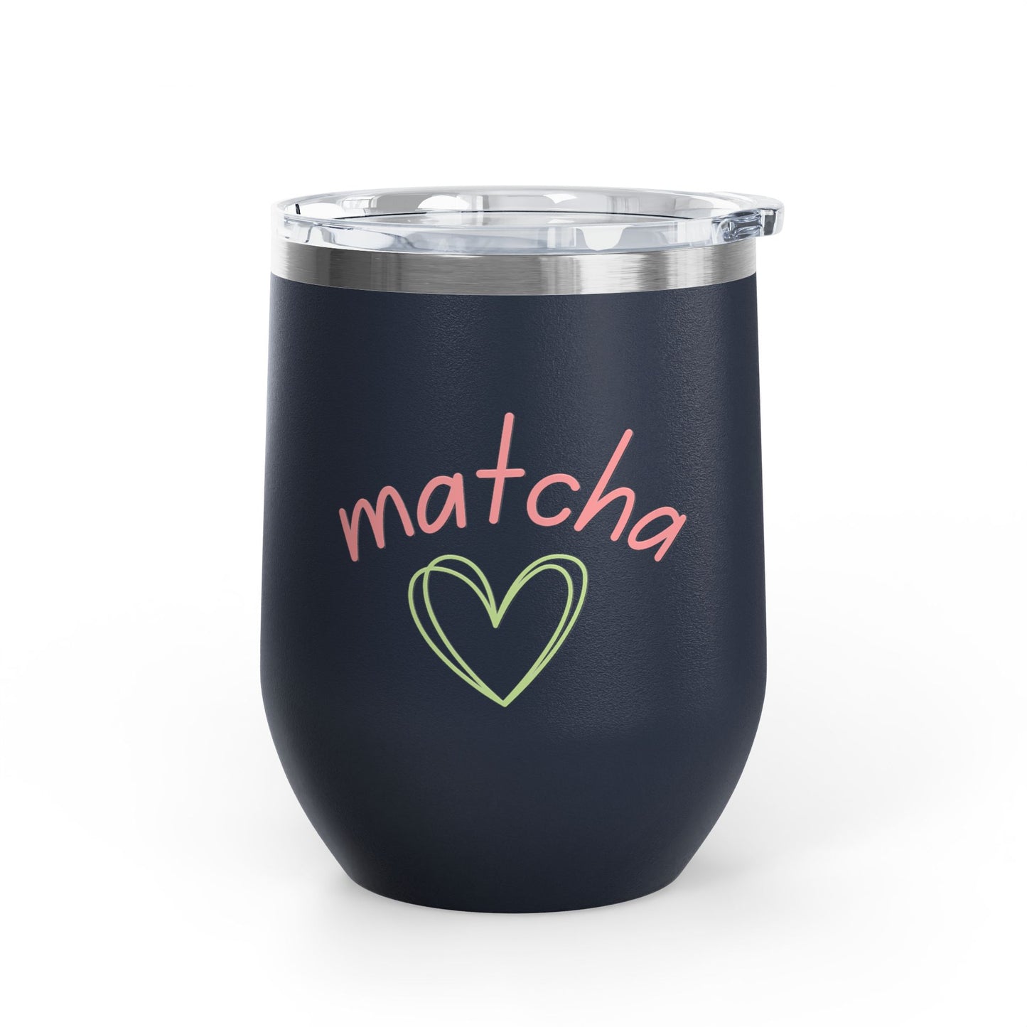 Matcha Heart Wine Tumbler