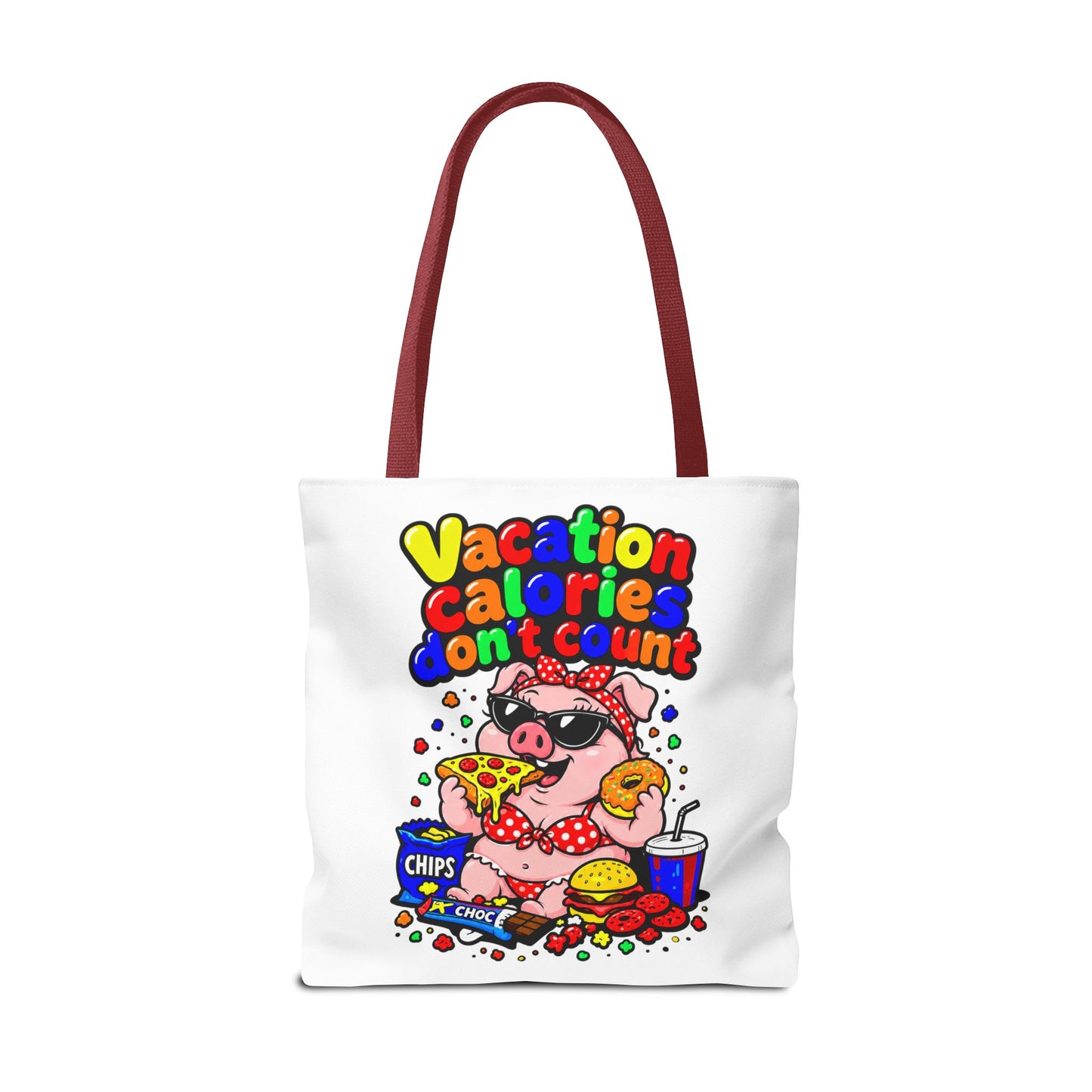 Vacation calories don't count Tote Bag