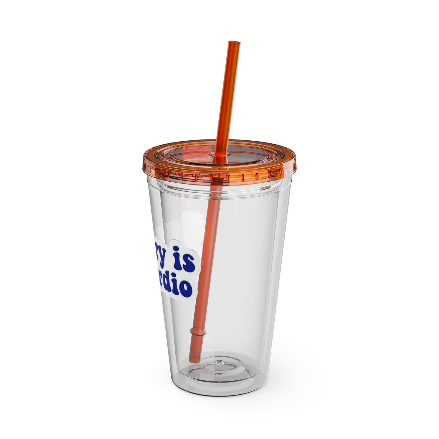 Surgery is my cardio Clear Insulated Cup