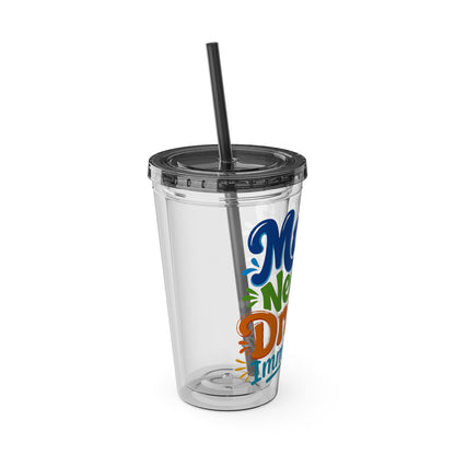 Mama needs a drank immediately Insulated Cup
