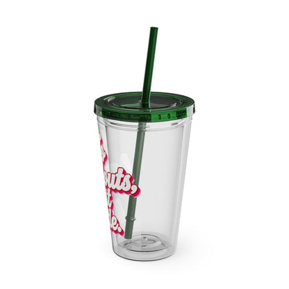 No handouts, just hustle. Insulated Cup