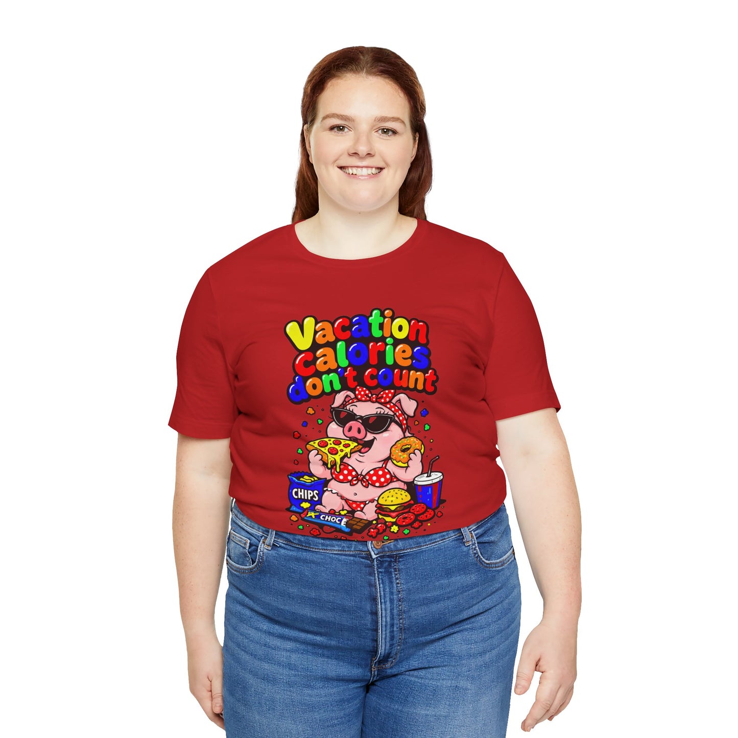 Vacation calories don't count T-shirt