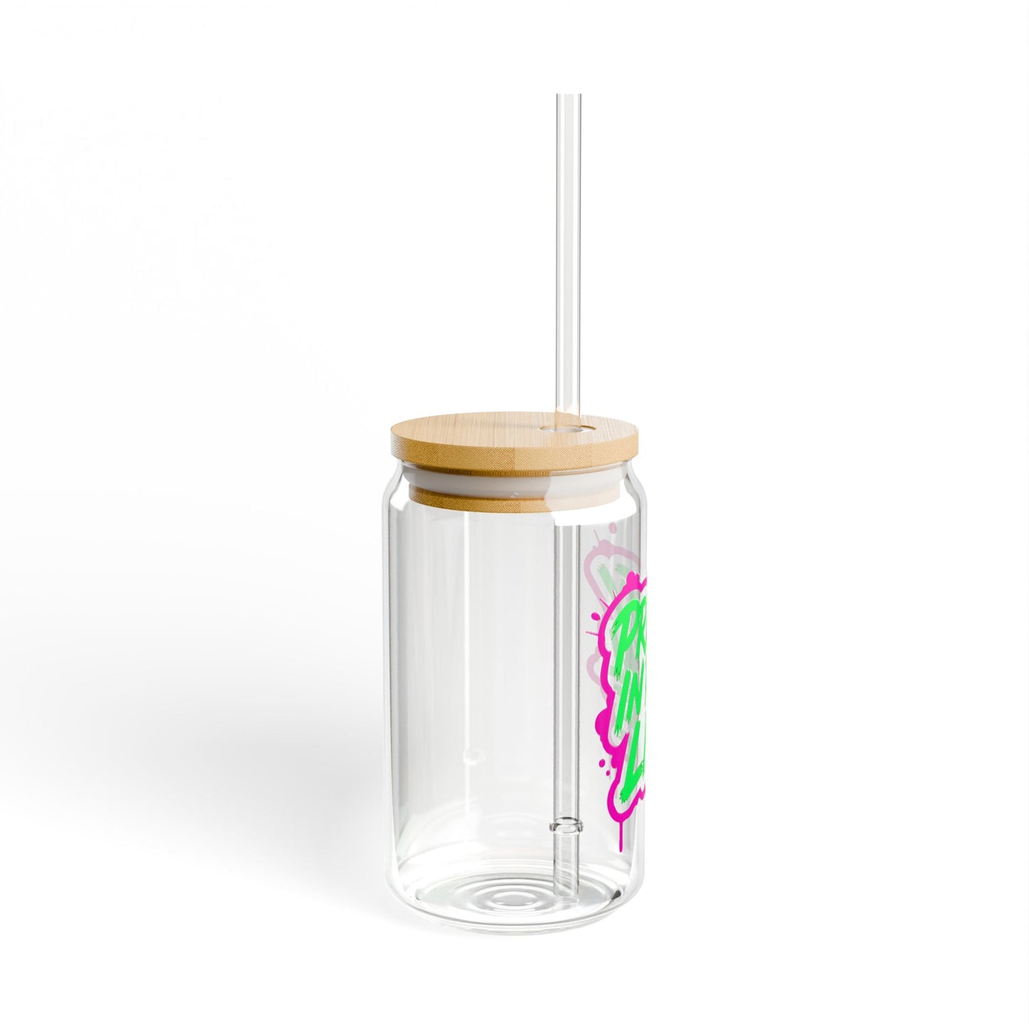 Pretty in real life Sipper Glass