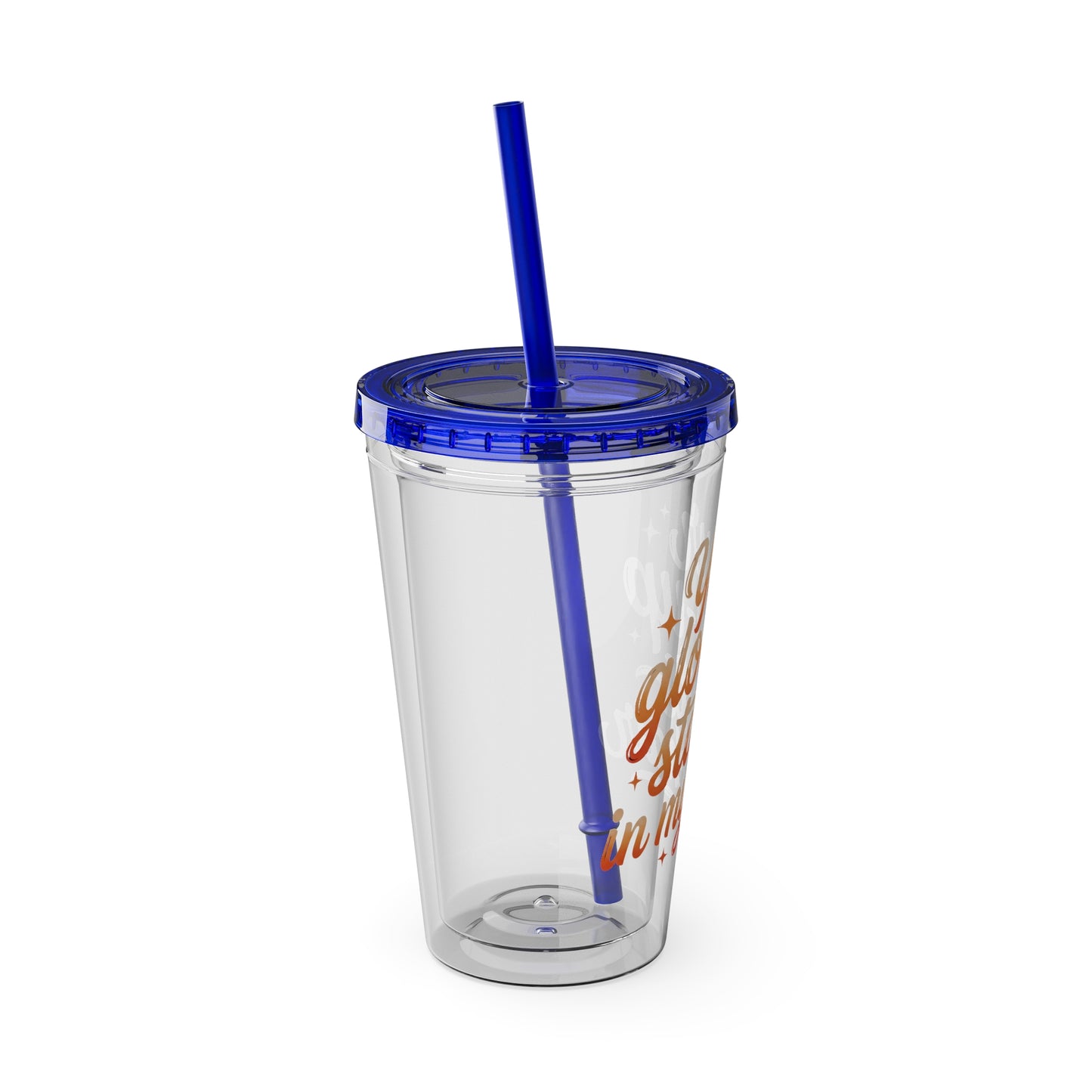 Your glow up starts in my chair Clear Insulated Cup