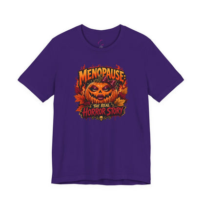 Menopause the real horror show T-shirt