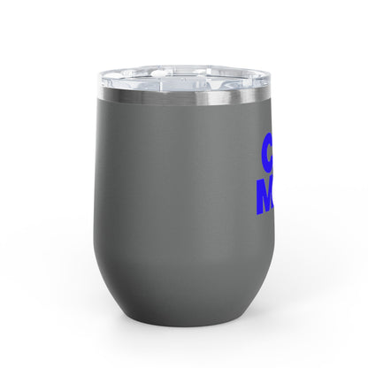 Cat mom blue Tumbler